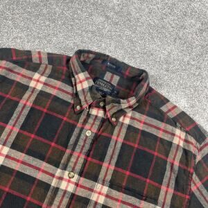 Pendleton Flannel Shirt Mens Extra Large Mason Cotton Button Down Outdoors Brown
